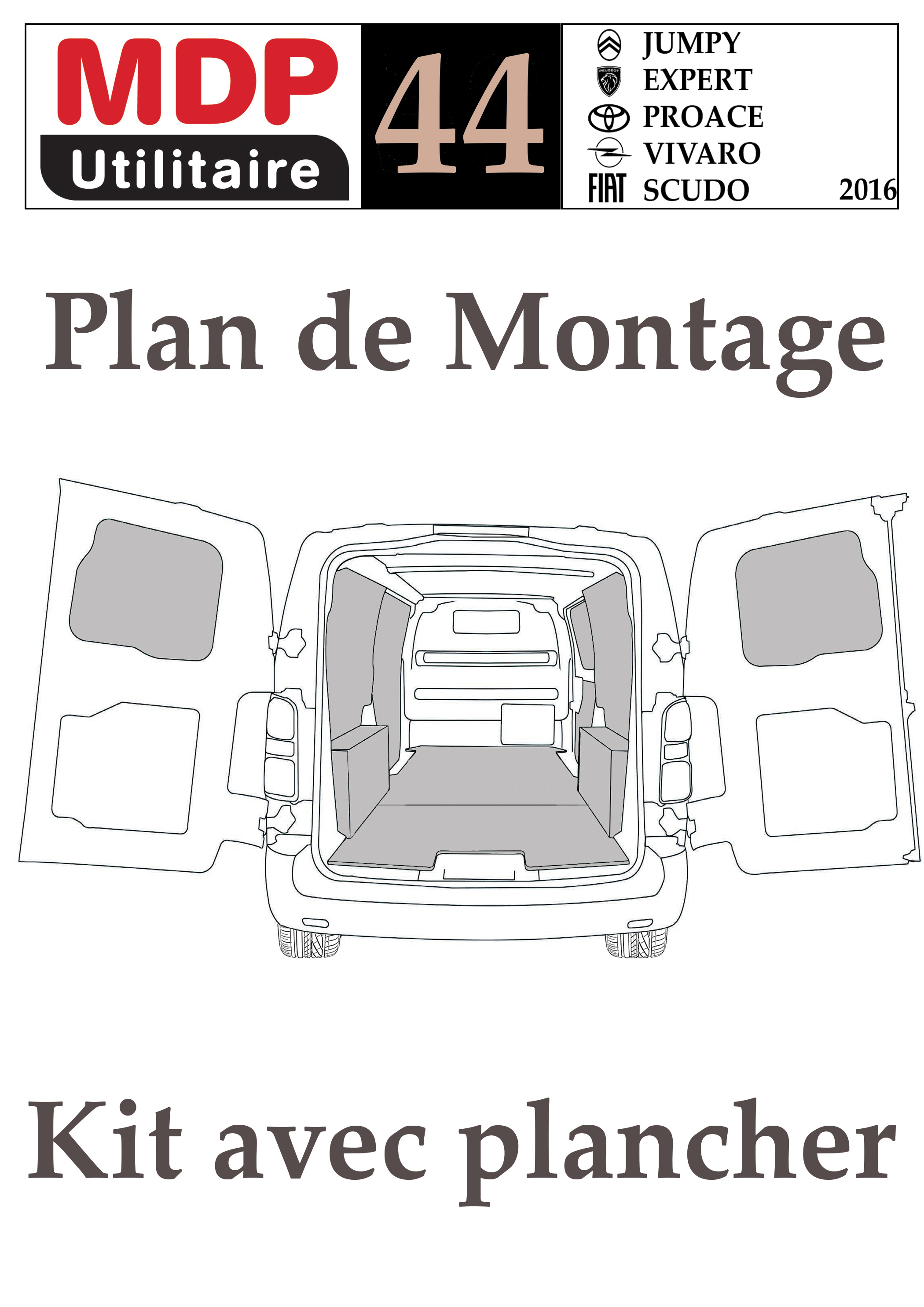 Notice 44-1 Kit avec plancher